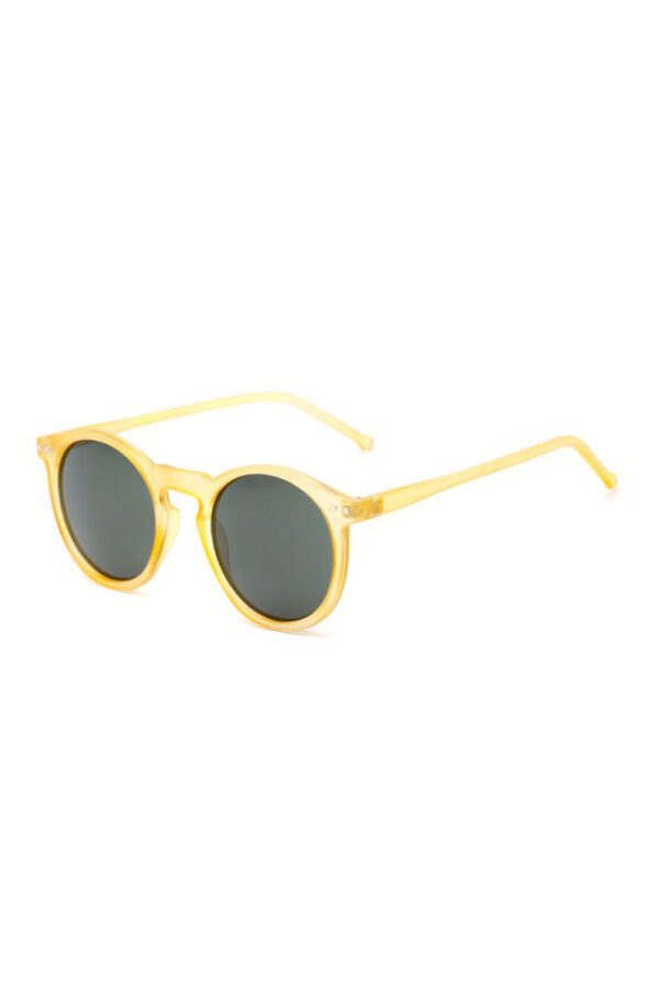 Keyhole Bridge Round Sunglasses - Image 3