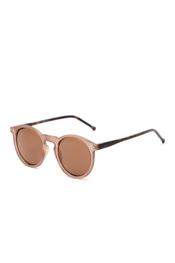 Keyhole Bridge Round Sunglasses - Image 4