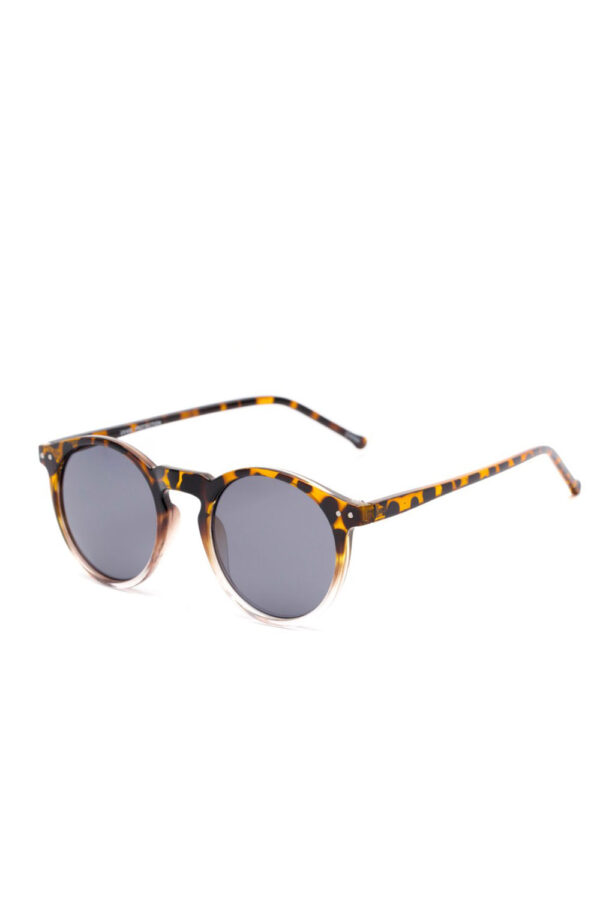 Keyhole Bridge Round Sunglasses - Image 5